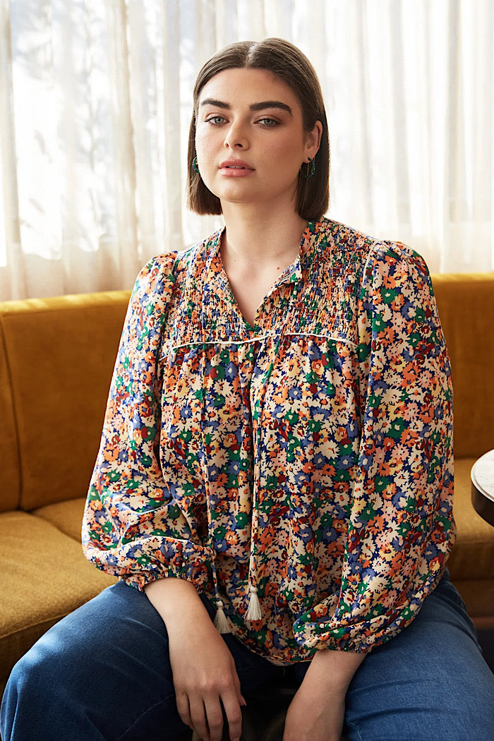 ROMANCE BLOUSE - MEADOW BLOOM