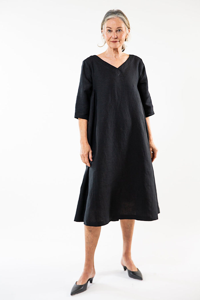 OTTIE DRESS - BLACK