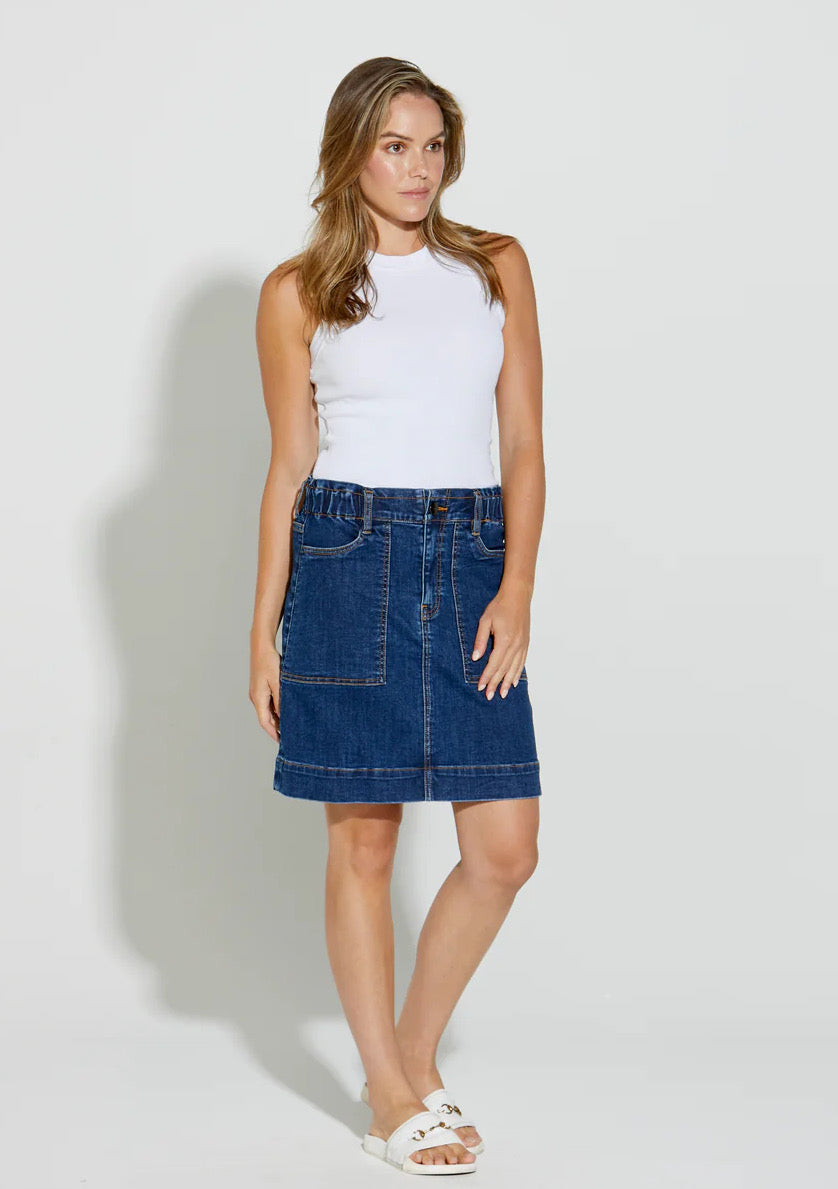 NEW LONDON JEANS HATFIELD SKIRT