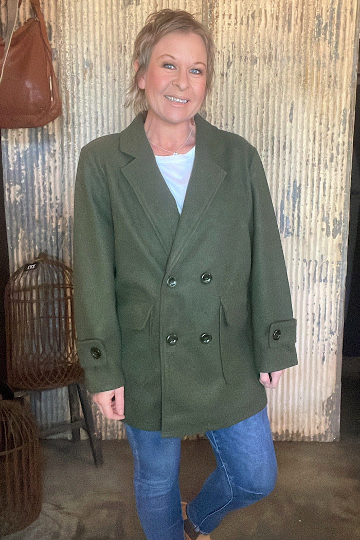 MOHAVE BLAZER - OLIVE