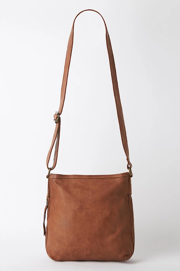 JUJU CLASSIC SLOUCHY BAG - COGNAC