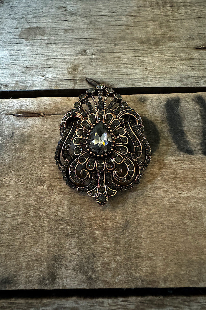 PEACOCK BROOCH