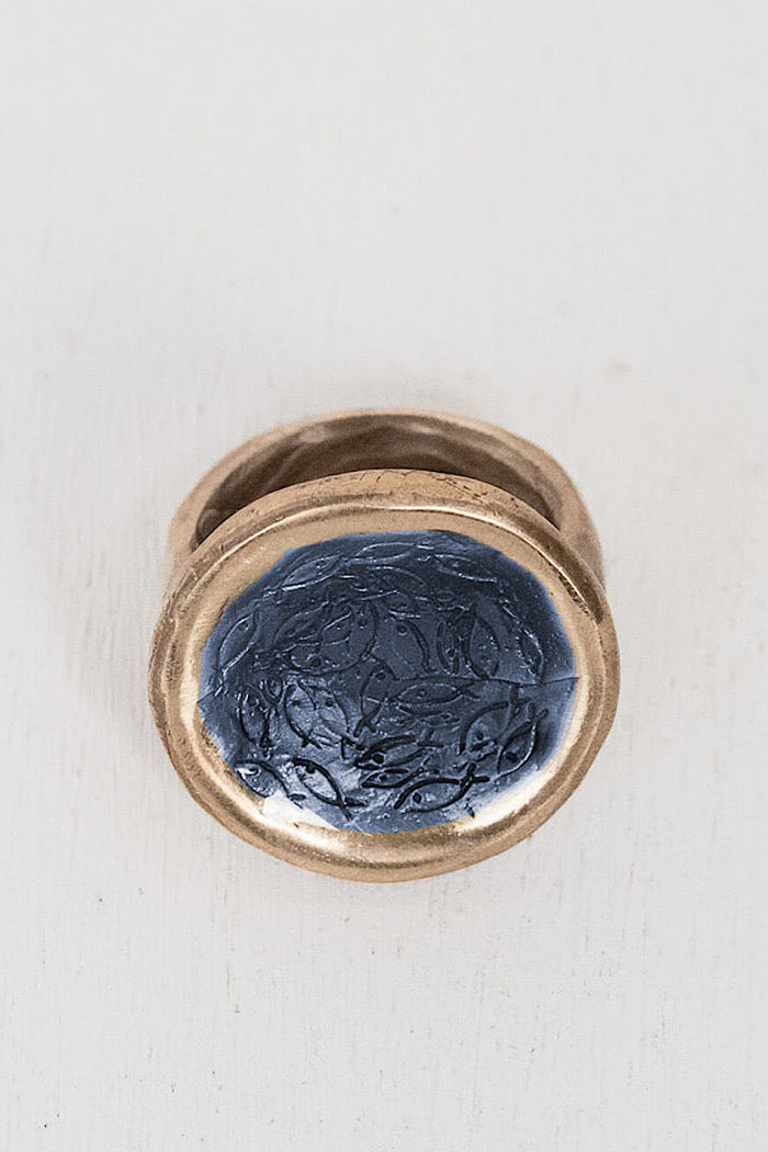 LUNA RING - BLUE