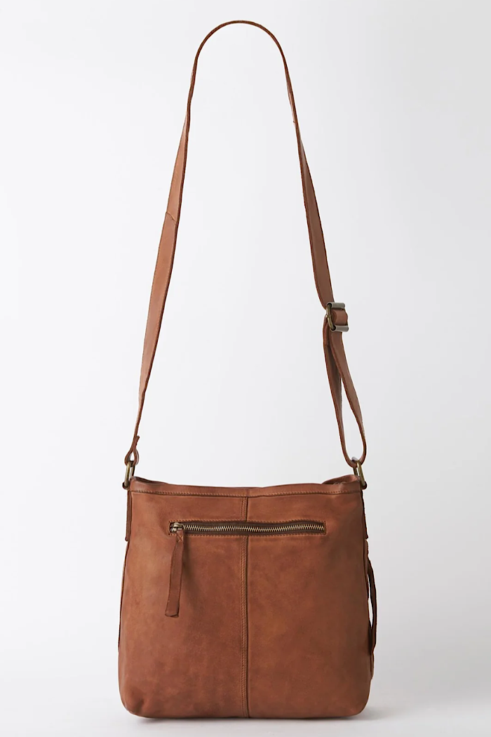 JUJU CLASSIC SLOUCHY BAG - COGNAC