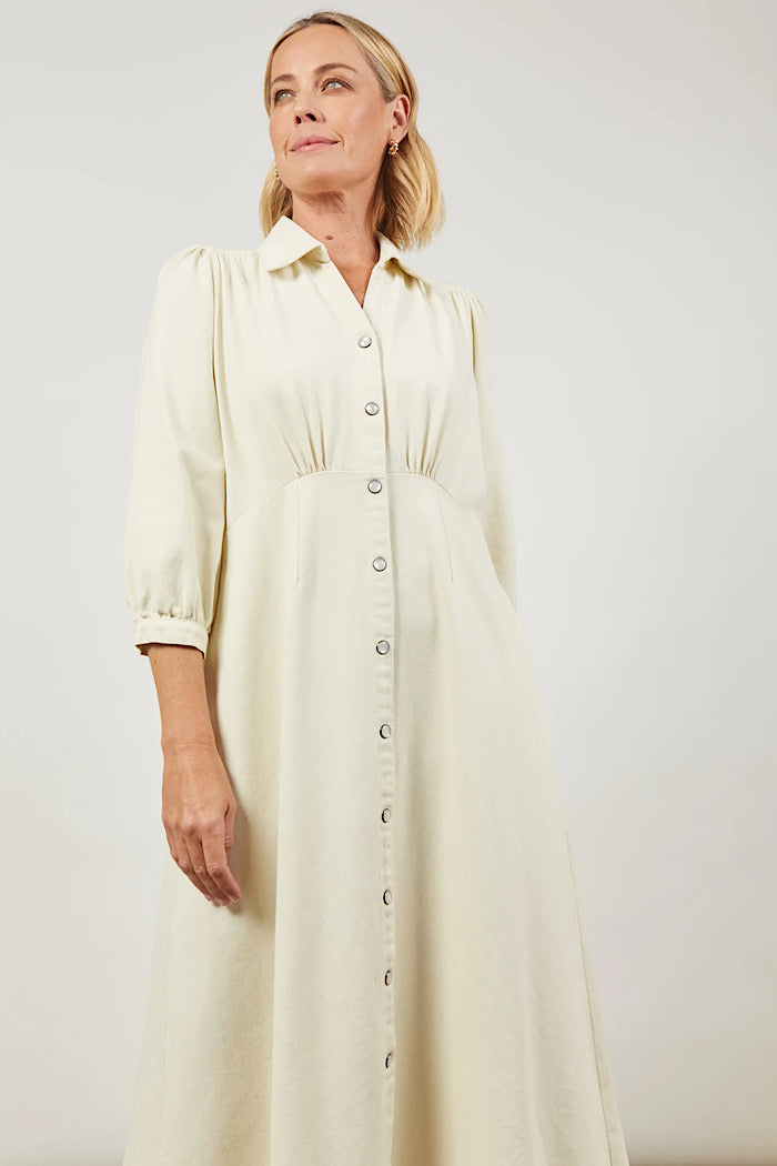 URBAN MAXI DRESS - CREME