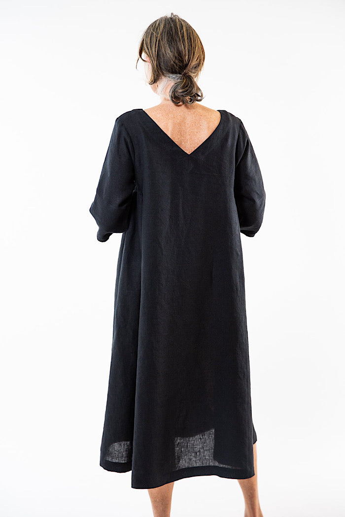 OTTIE DRESS - BLACK