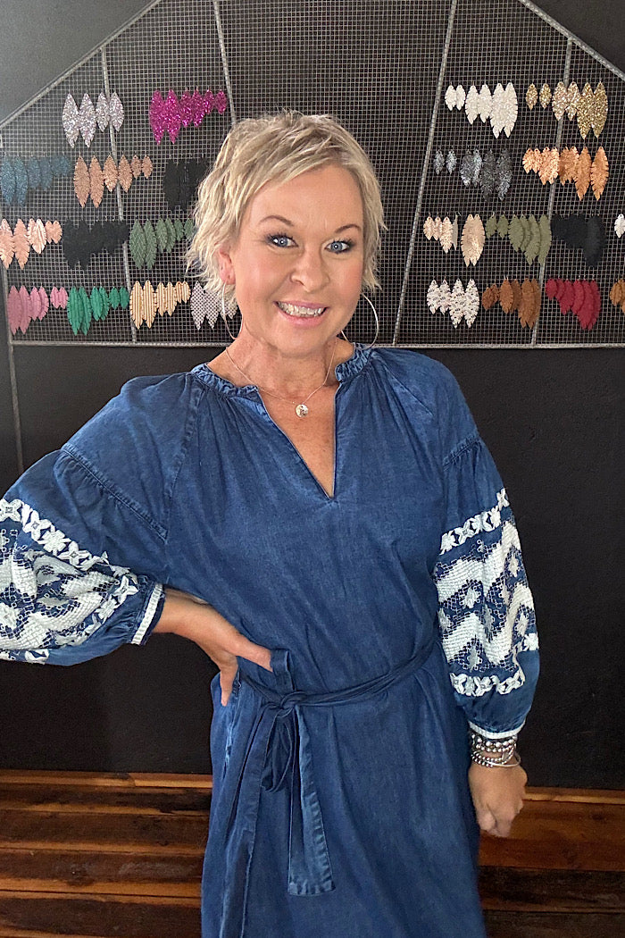 365 DAYS AMARA DENIM DRESS