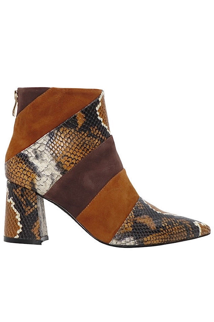 ZELLAH BOOT - SNAKE MIX - FINAL CLEARANCE