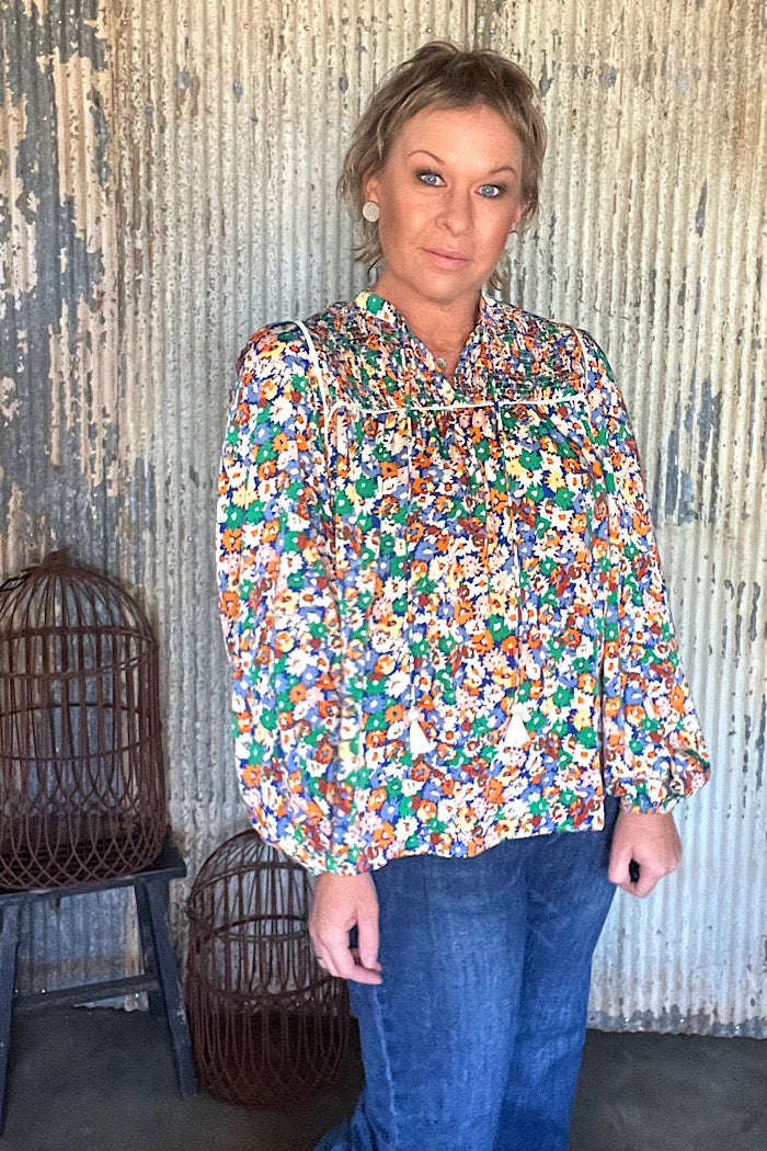 ROMANCE BLOUSE - MEADOW BLOOM