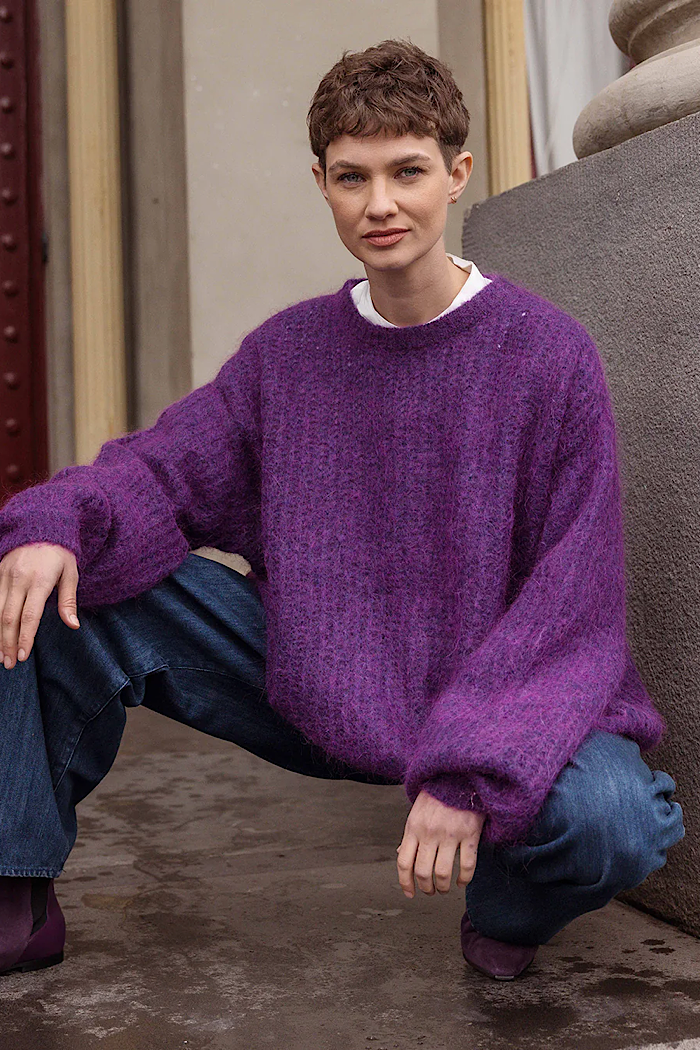 BEAVER JUMPER - PURPLE