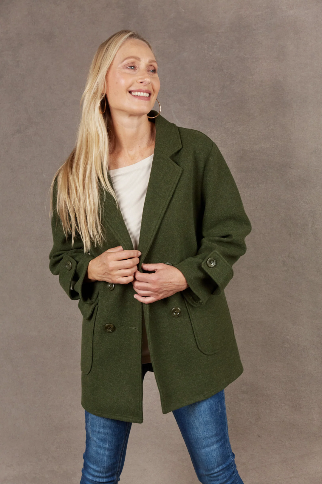 MOHAVE BLAZER - OLIVE