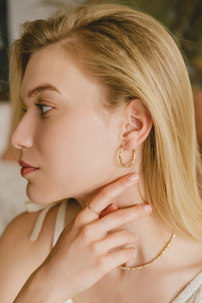 UBUD EARRINGS - GOLD FILLED