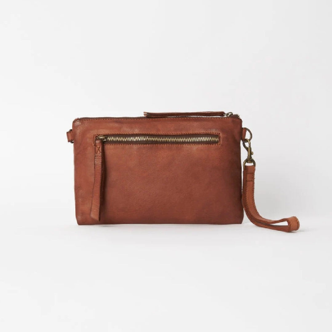 JUJU MONTEREY CROSSBODY BAG - COGNAC