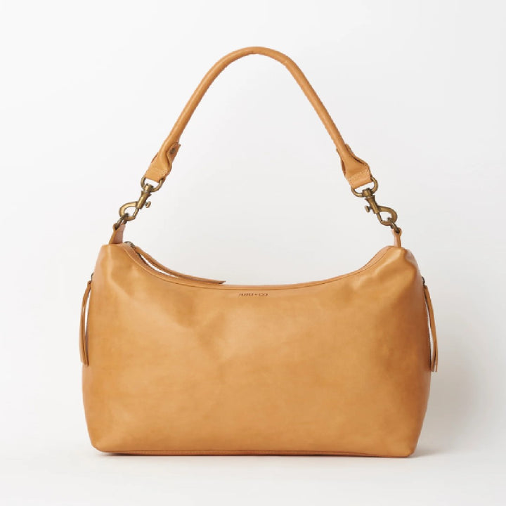 JUJU SMALL SLOUCHY BAG - TAN