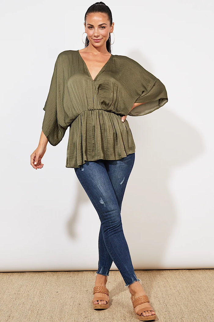 BARBADOS TOP - KHAKI