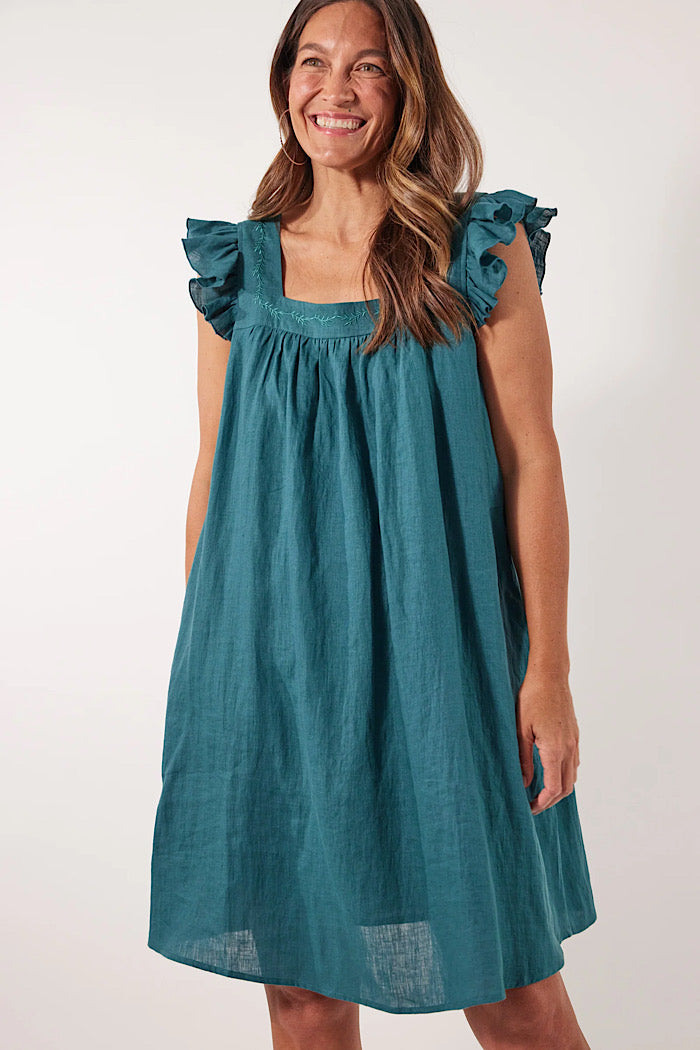 GALA DRESS - TEAL