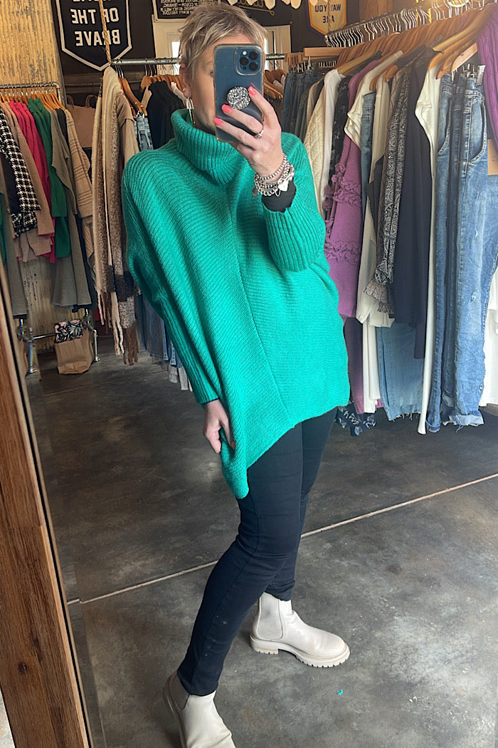 SARAH KNIT - JADE GREEN - FINAL CLEARANCE