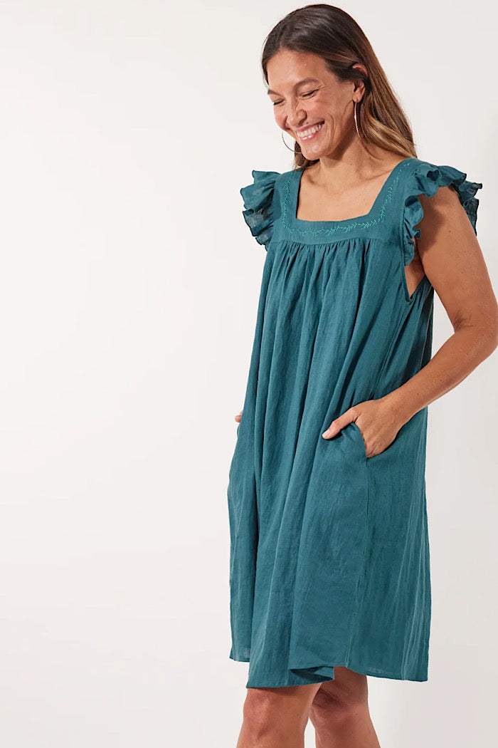 GALA DRESS - TEAL