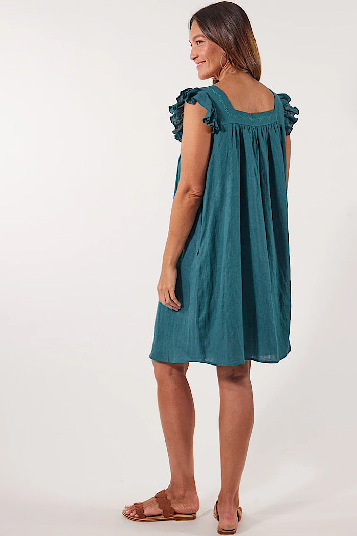 GALA DRESS - TEAL