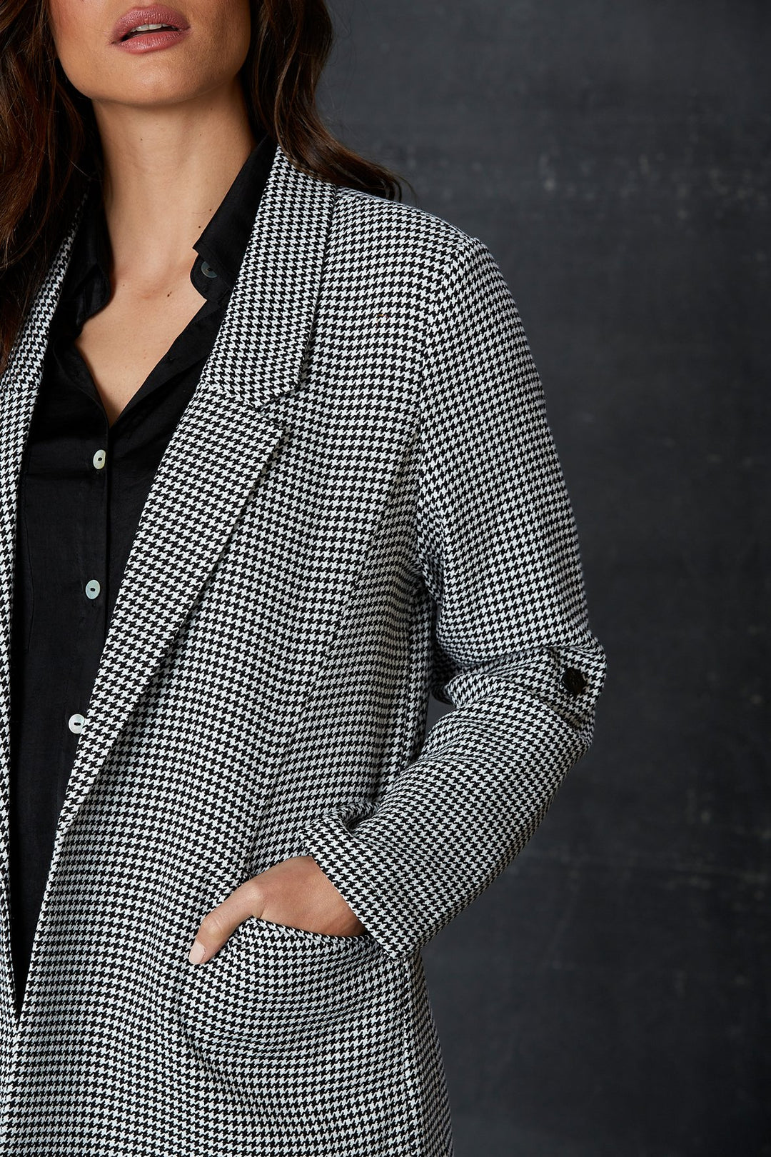 DESTINATION BLAZER - BLACK - FINAL CLEARANCE