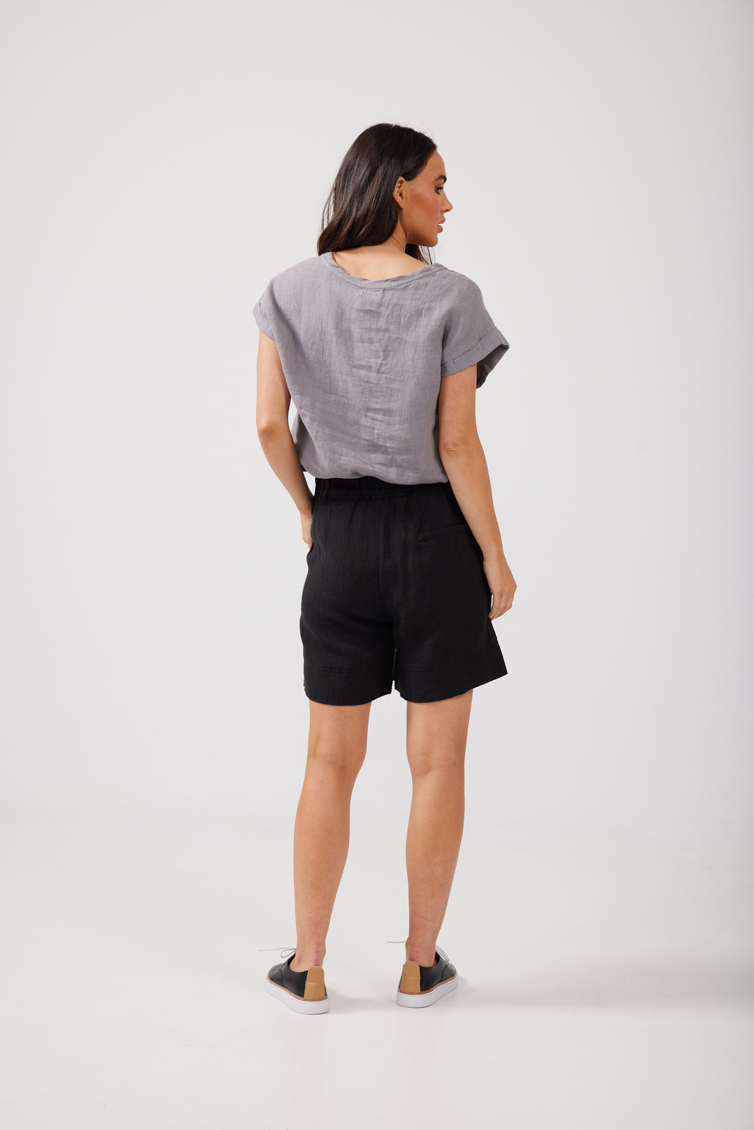 BROADWAY SHORTS - BLACK - FINAL CLEARANCE