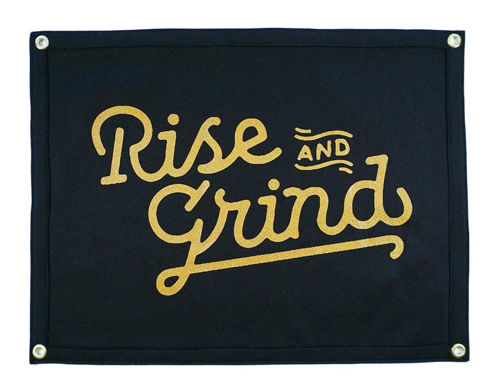 RISE & GRIND BANNER