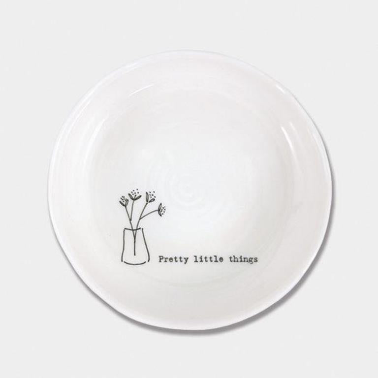 PORCELAIN TRINKET DISH -  PRETTY LITTLE THINGS