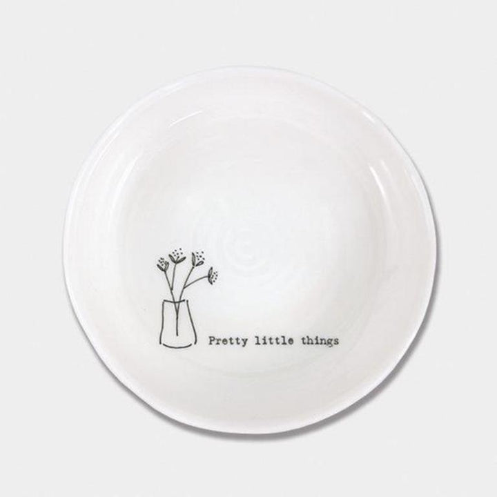 PORCELAIN TRINKET DISH -  PRETTY LITTLE THINGS