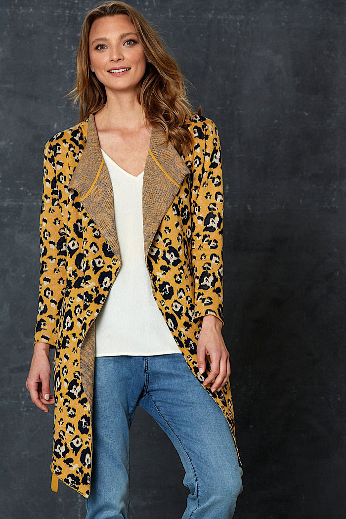 GETAWAY CARDIGAN - HONEYSTONE - FINAL CLEARANCE