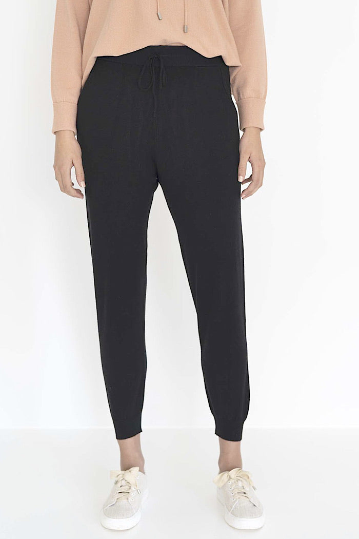 LOUNGE PANT - BLACK - FINAL CLEARANCE