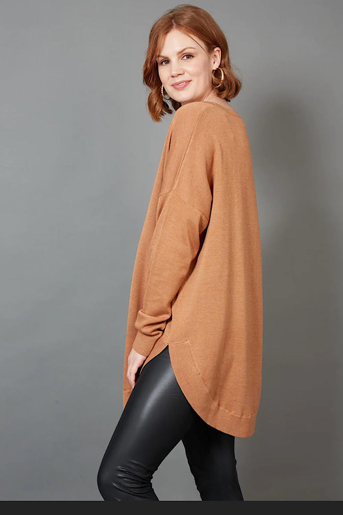 CLEO JUMPER - CARAMEL