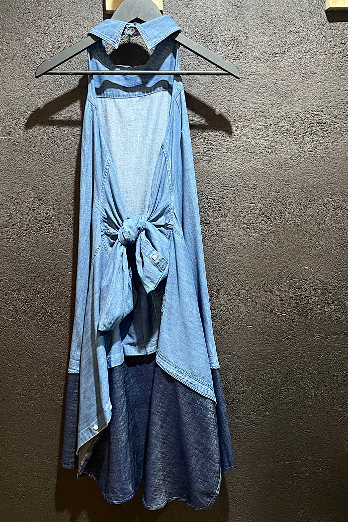 UPCYCLED SHIRT DRESS - MADELINE