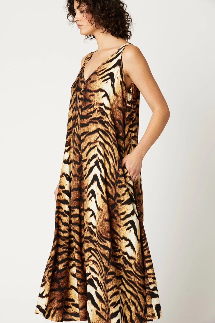 TRIBAL MAXI DRESS - TIGRESS