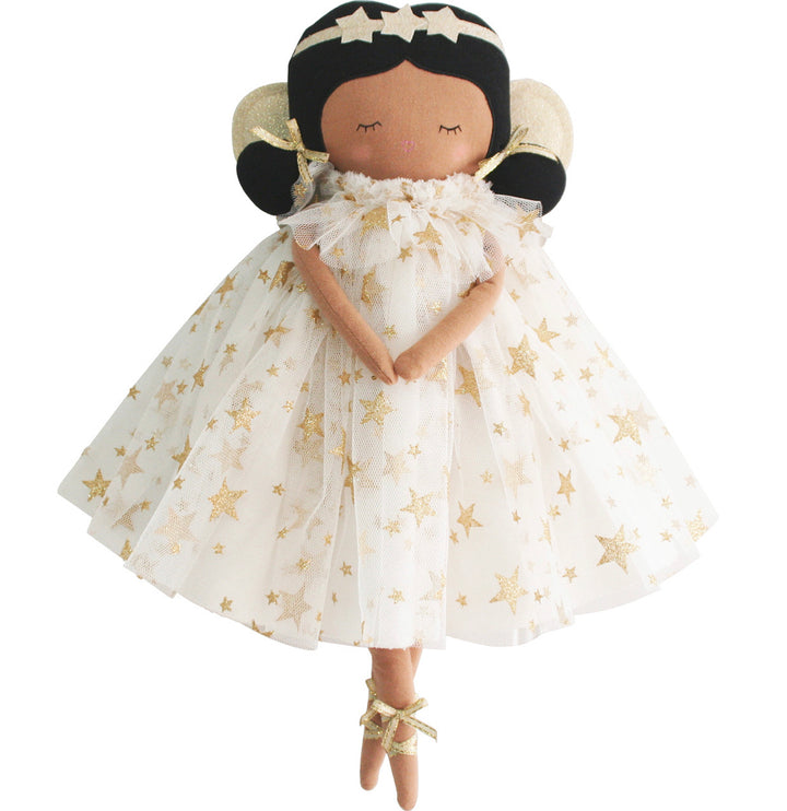 GRACIE FAIRY DOLL - IVORY GOLD STAR