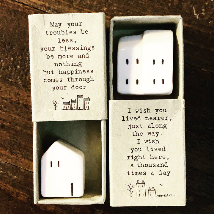 MINI MATCHBOX HOUSES OF KINDNESS