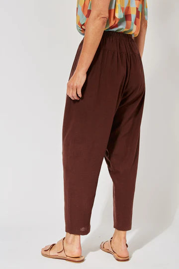 BELIZE RELAXED PANT - HENNA