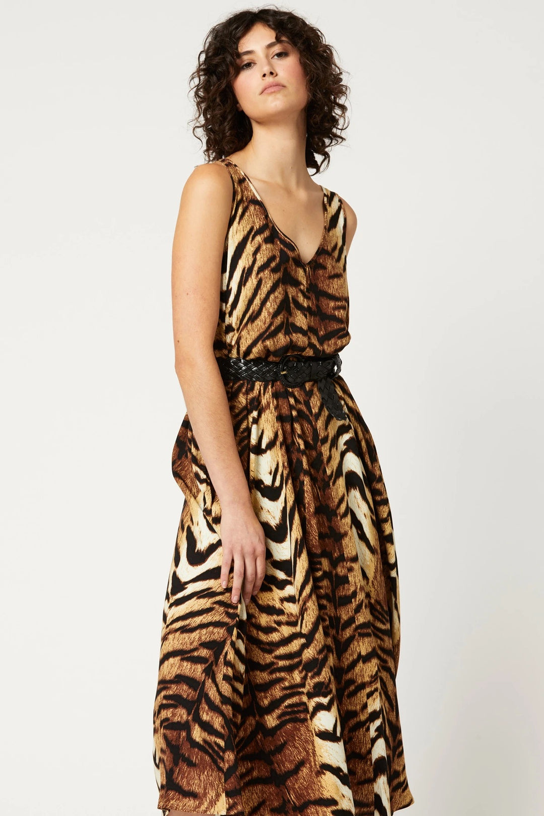 TRIBAL MAXI DRESS - TIGRESS