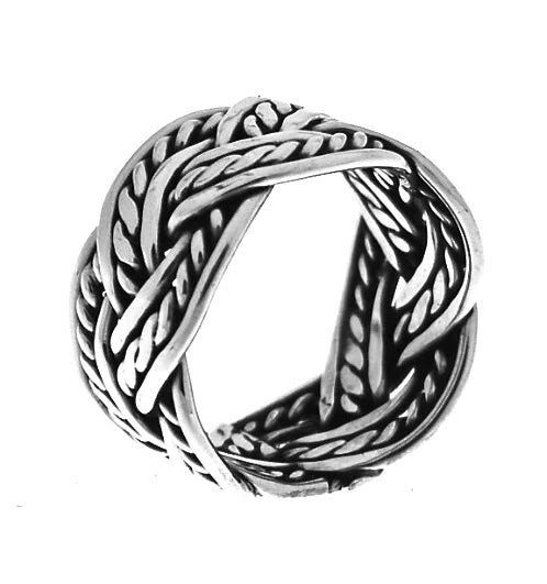 DOUBLE ROPE BAND RING