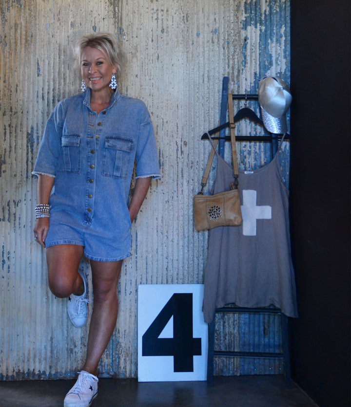 HITCHHIKER JUMPSUIT - DENIM