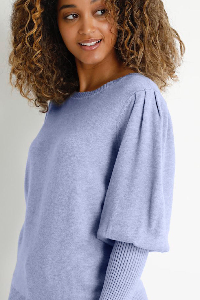 DELA KNIT PULLOVER - EVENTIDE - FINAL CLEARANCE