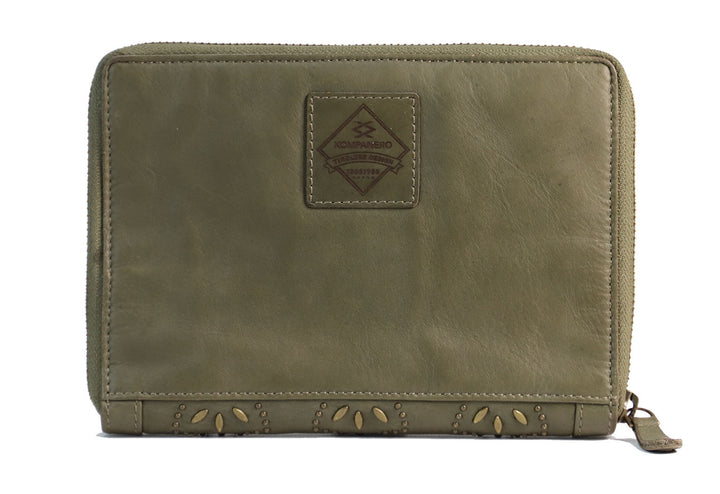 KARMA PASSPORT WALLET - OLIVE