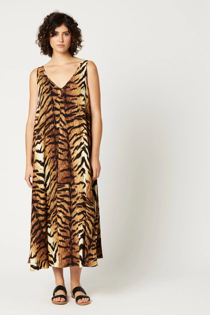 TRIBAL MAXI DRESS - TIGRESS