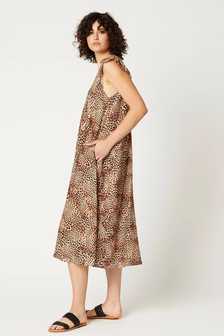 NALA MAXI DRESS - CHEETAH