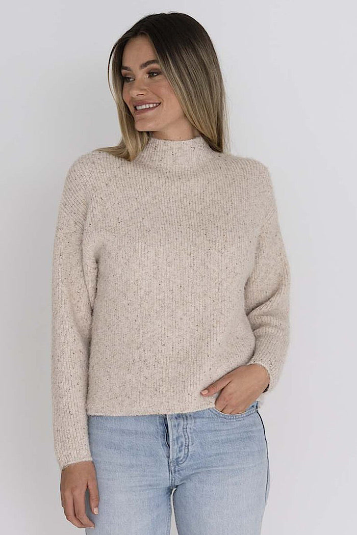 MILLIE JUMPER - OATMEAL - FINAL CLEARANCE