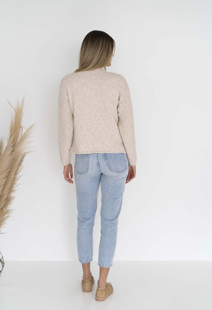 MILLIE JUMPER - OATMEAL - FINAL CLEARANCE