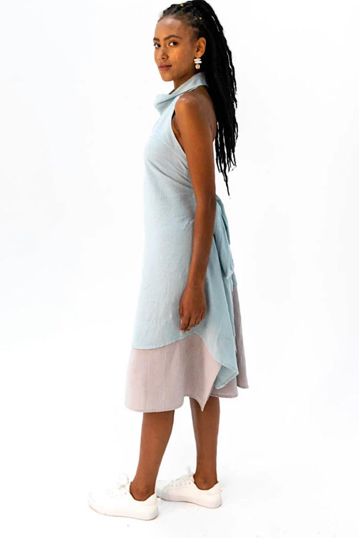 UPCYCLED SHIRT DRESS - MACY