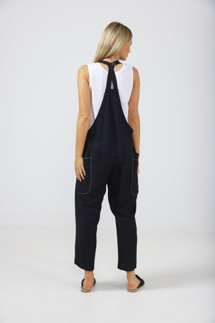 COLMAR OVERALLS - BLACK