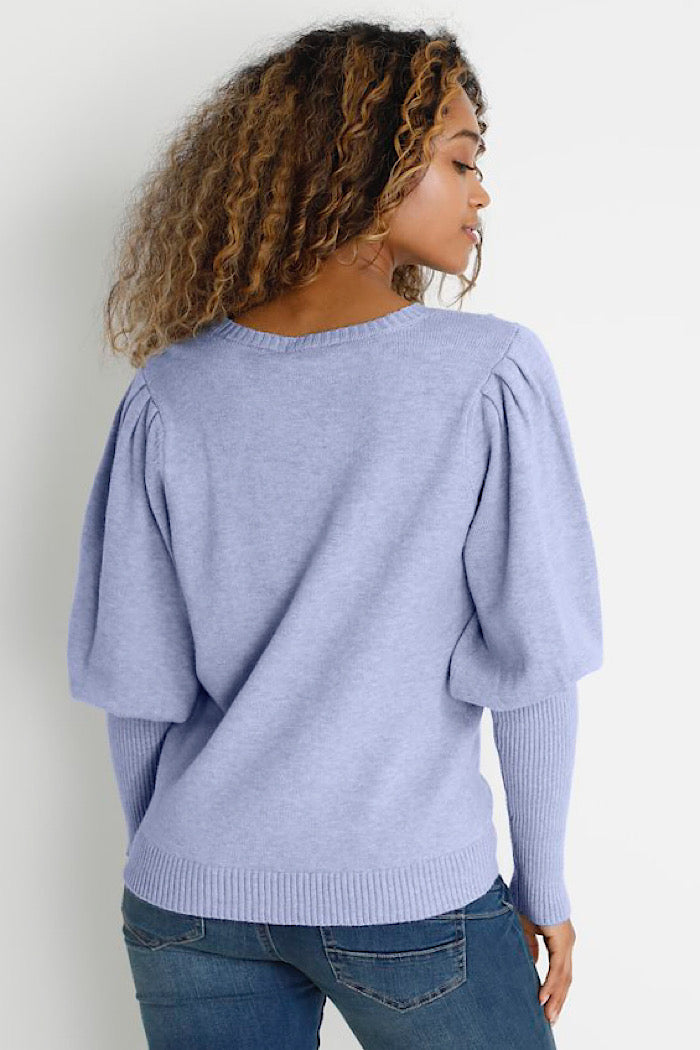 DELA KNIT PULLOVER - EVENTIDE - FINAL CLEARANCE