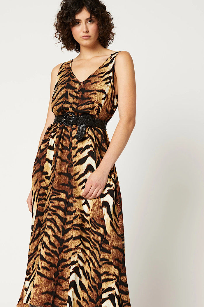 TRIBAL MAXI DRESS - TIGRESS