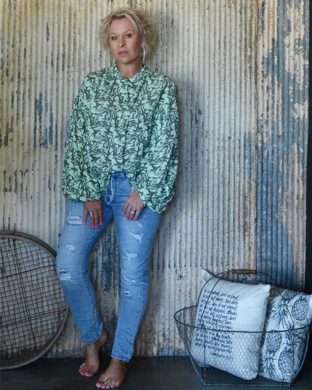 EBDEN BLOUSE - FINAL CLEARANCE